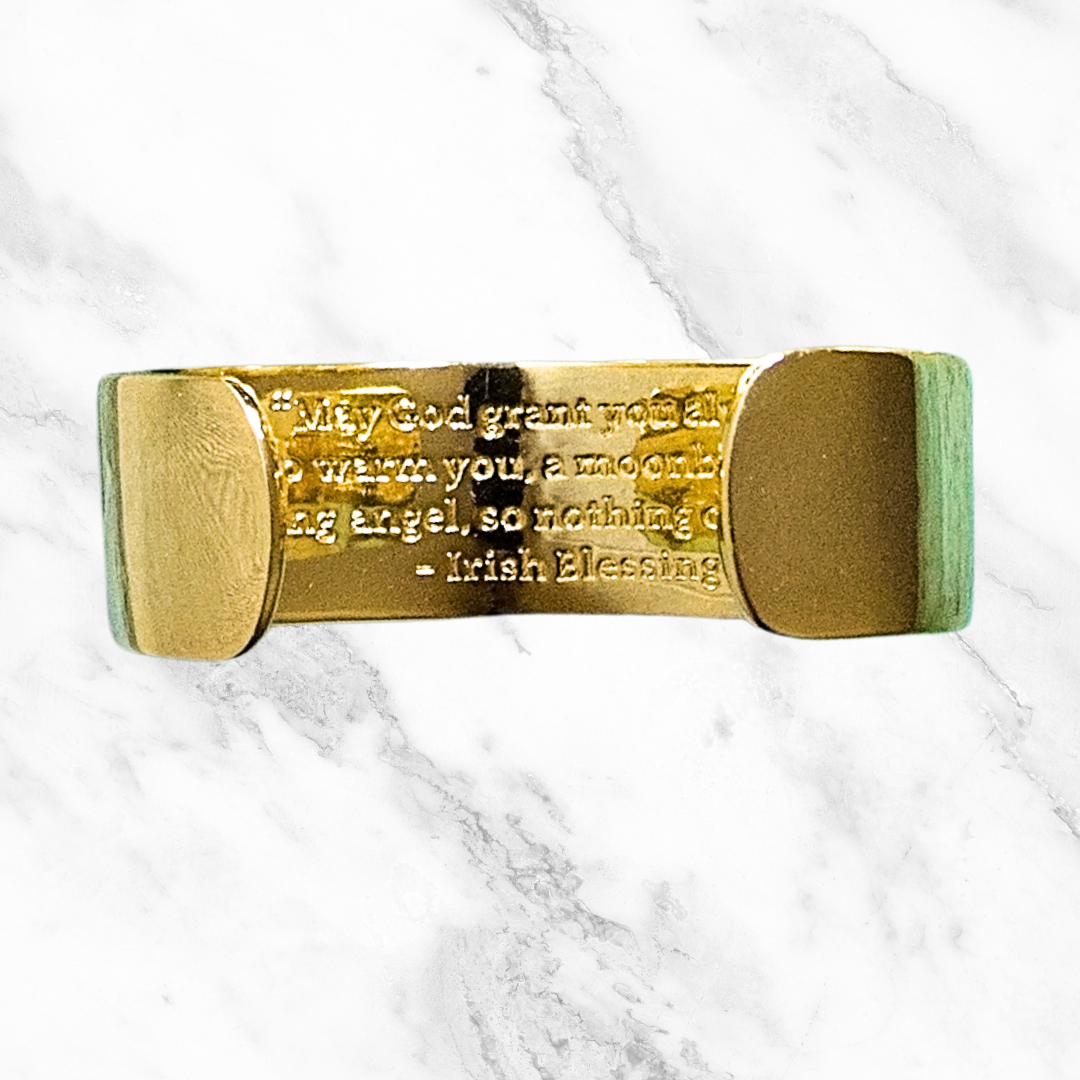 Protection Gold Cuff