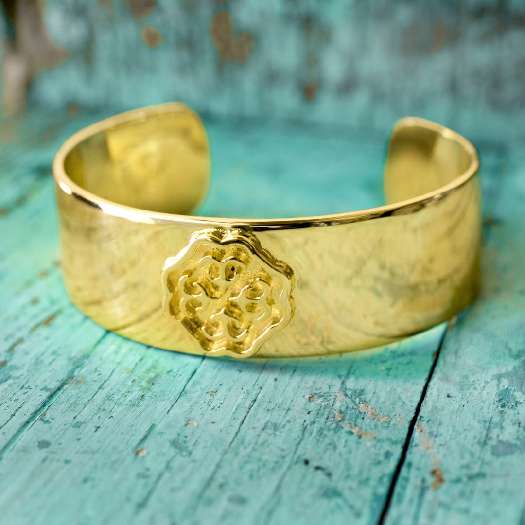 Protection Gold Cuff