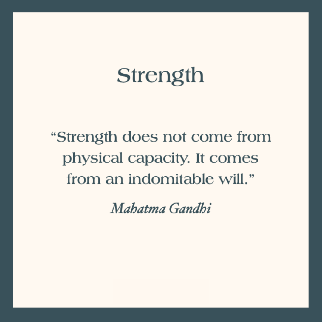 Strength Earrings Gold
