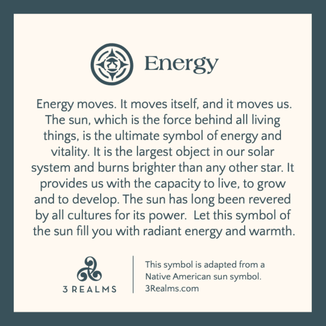 Energy Earrings Sterling