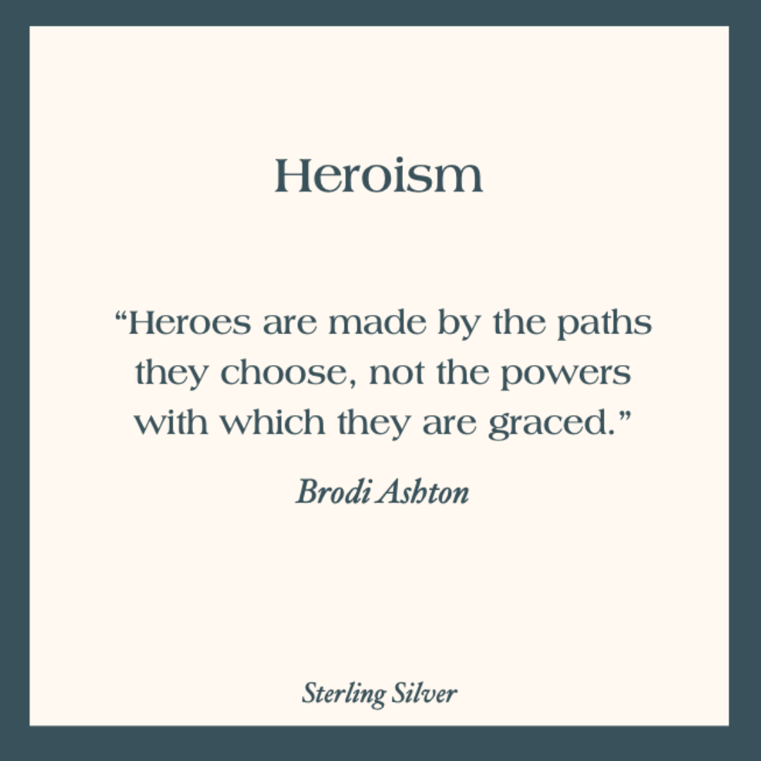 Heroism Earring sSterling