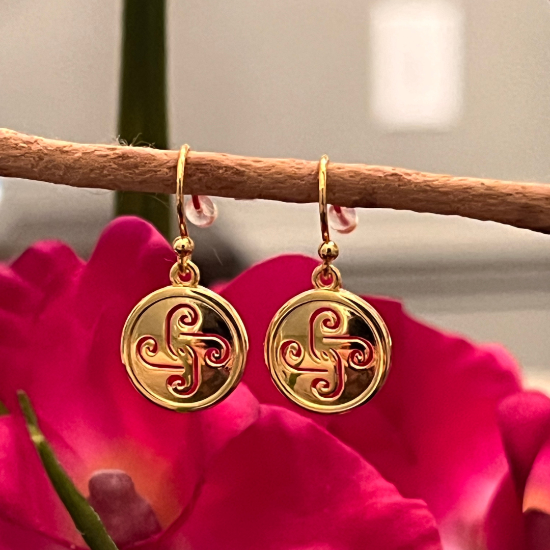 Motherhood Earring 18k Gold Plated