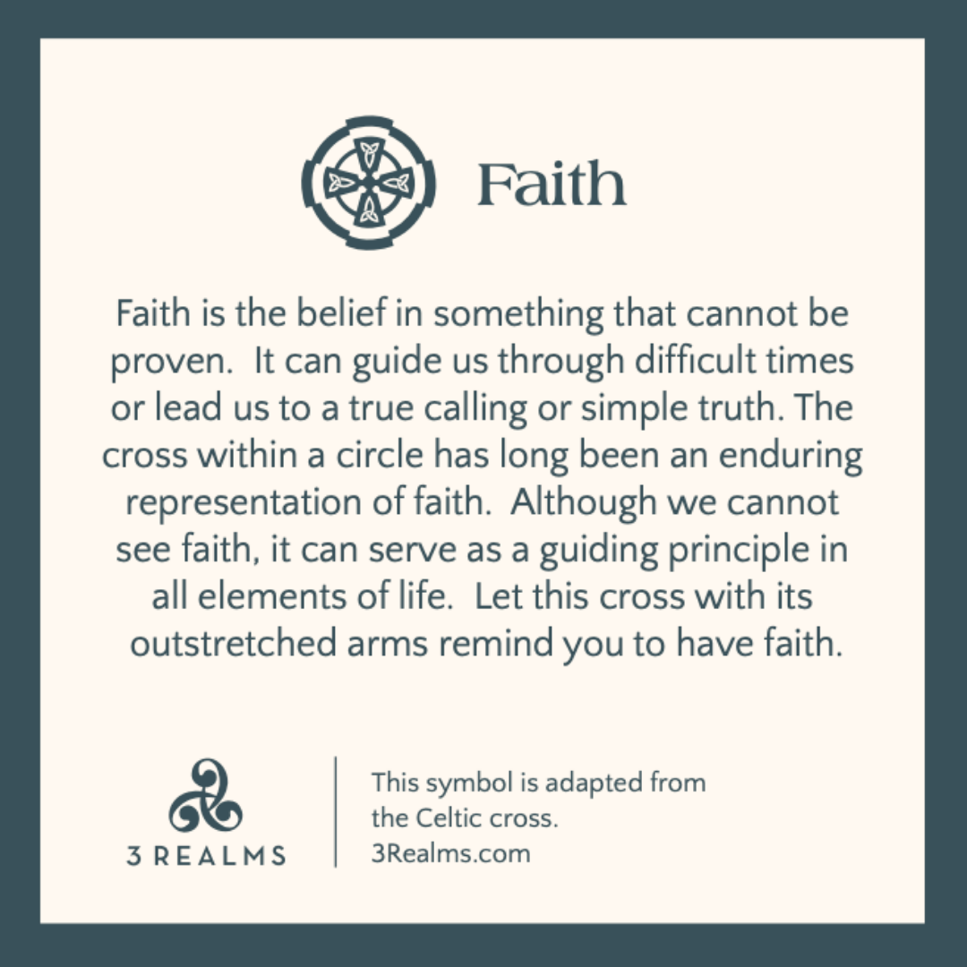 Faith Necklace Sterling