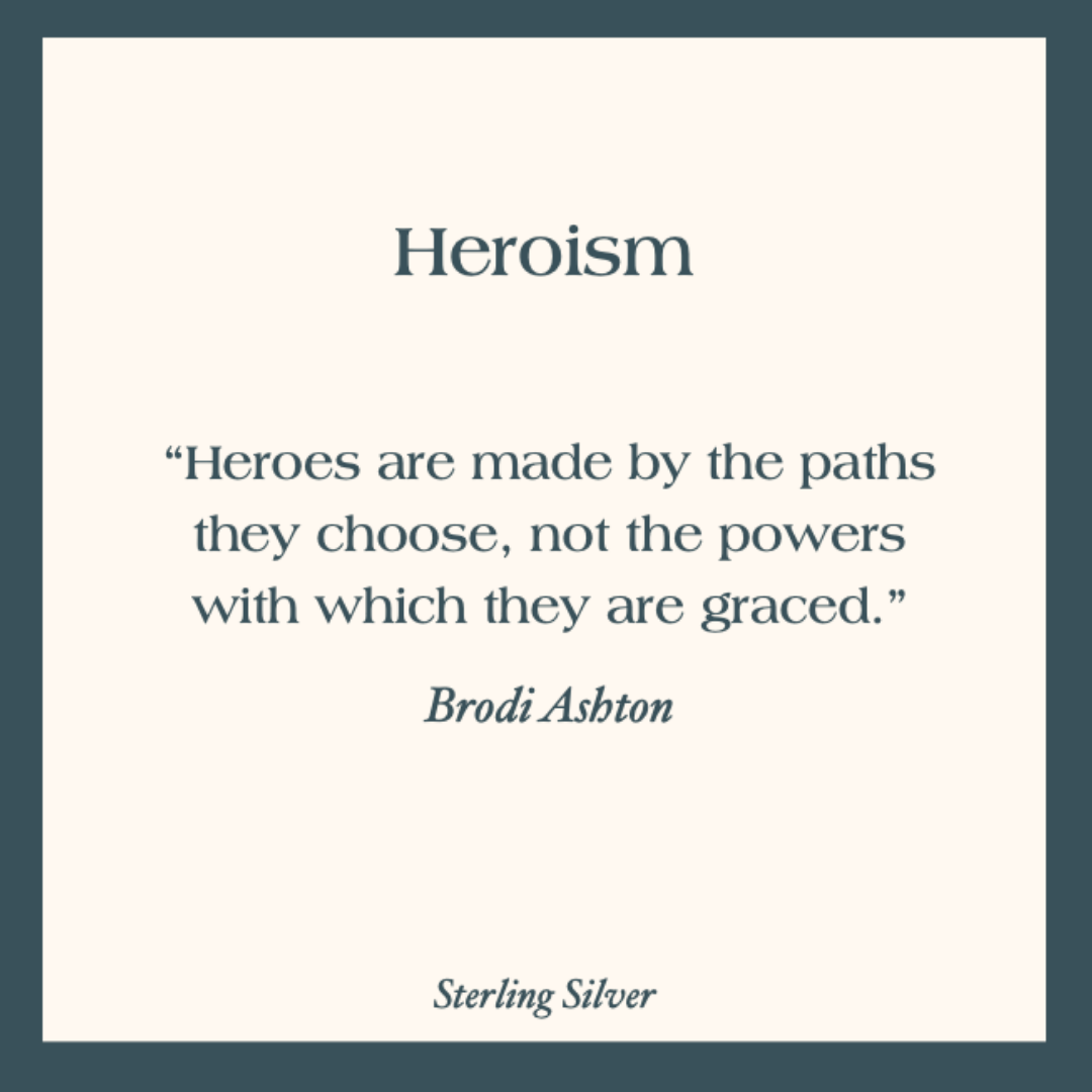 Heroism Necklace Sterling