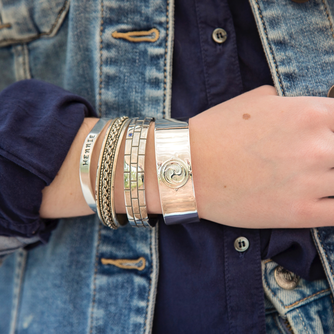 Joy Sterling Silver Cuff