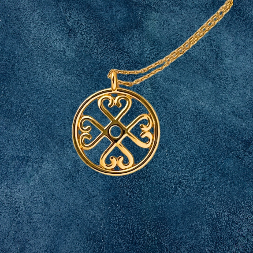 Love gold necklaces