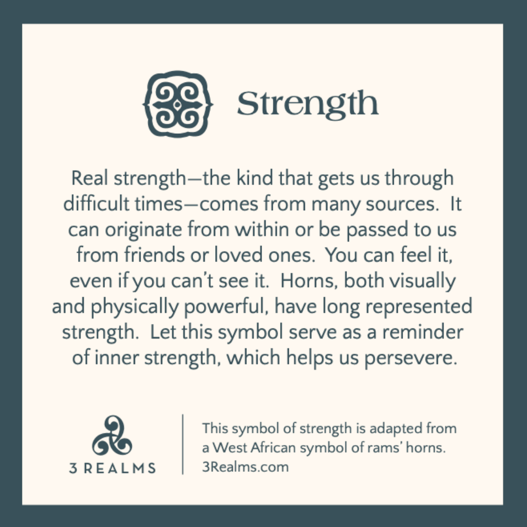 Strength Necklace Sterling