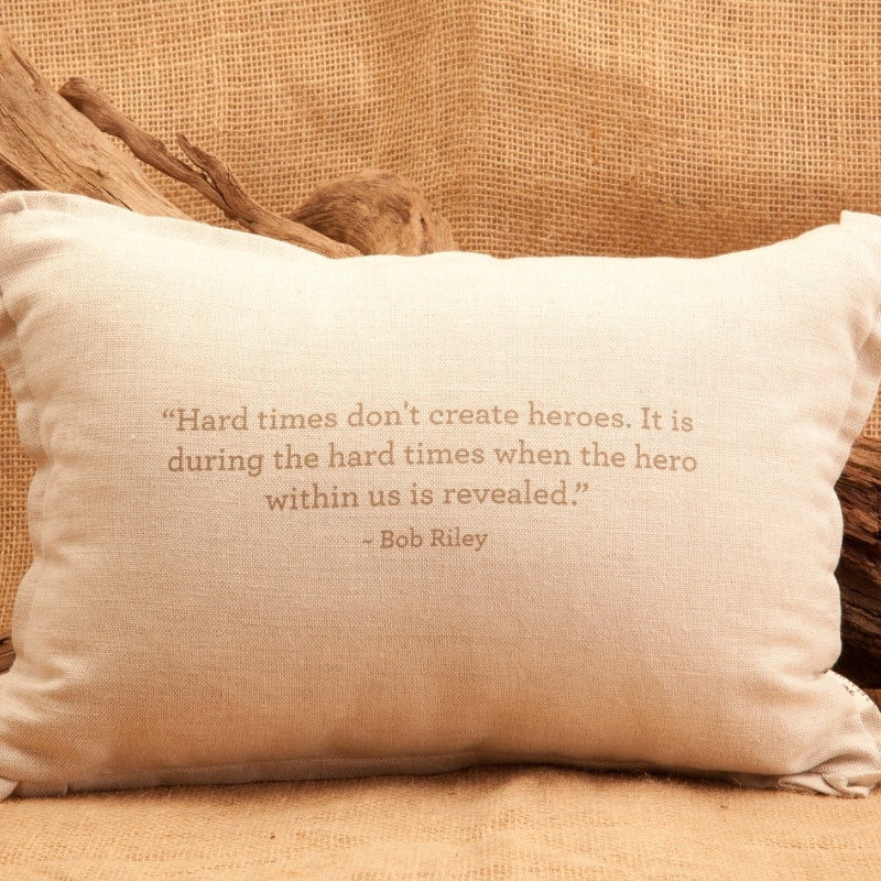 Heroism Pillow