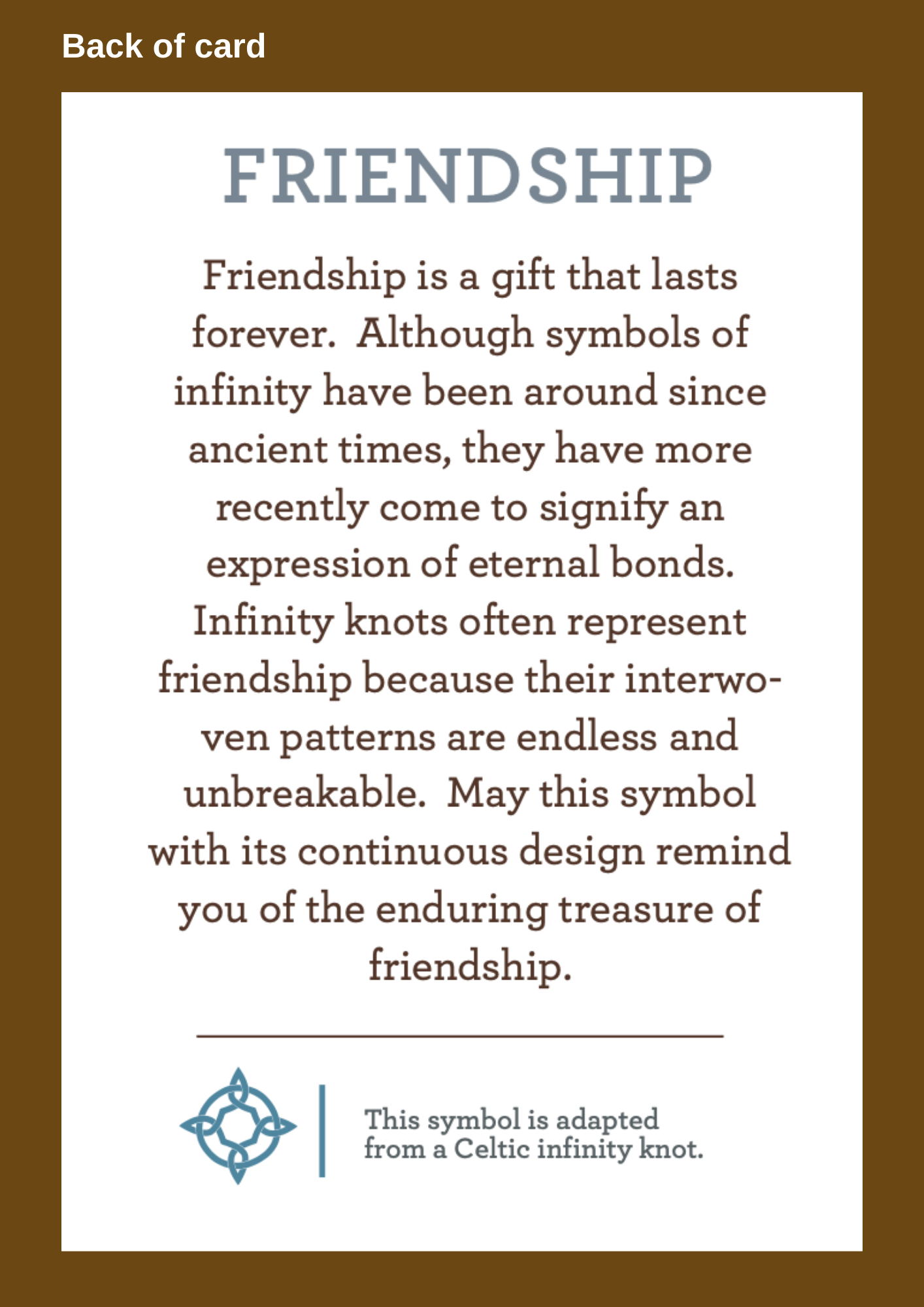 Friendship Earring Gold