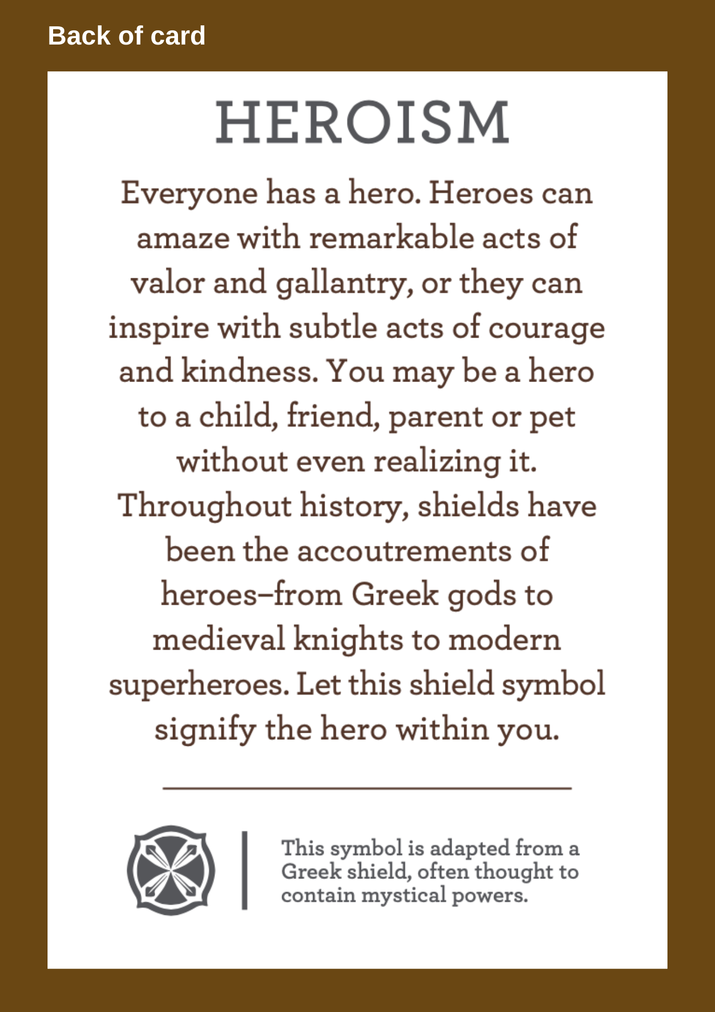Heroism Earring Gold