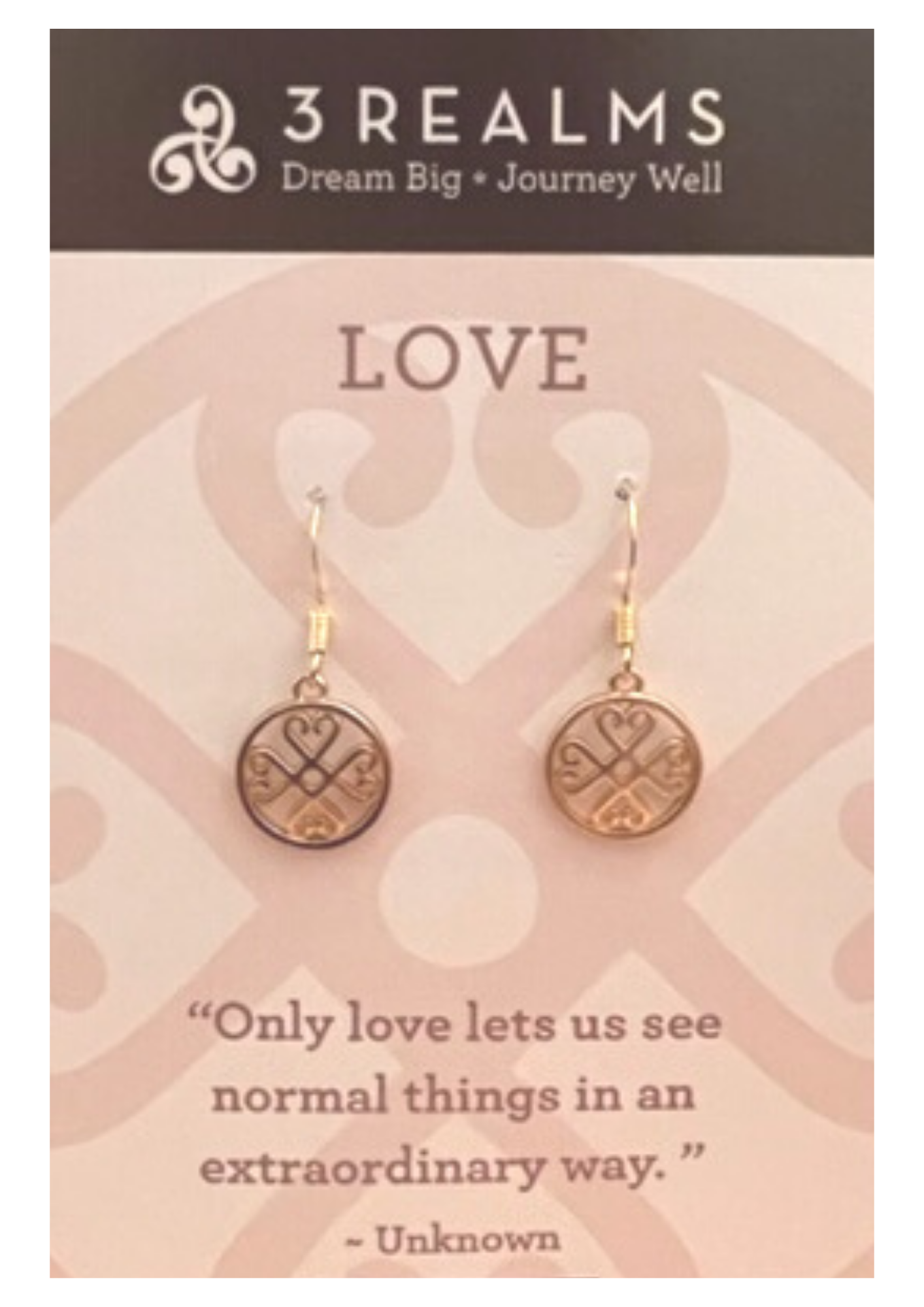Love Earring Gold