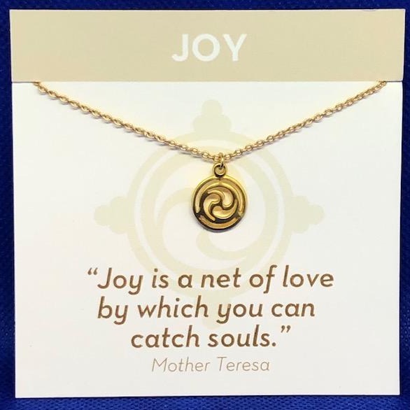 Joy Necklace Gold Plated