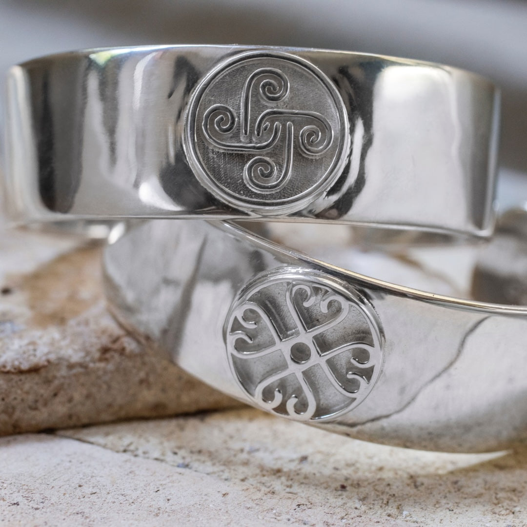 Motherhood Sterling Silver Cuff