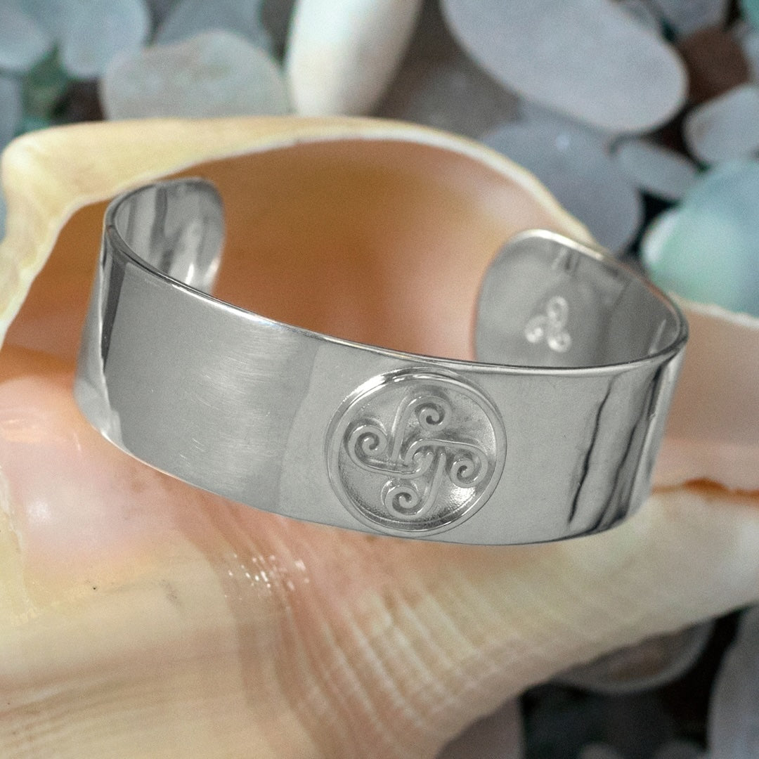 Motherhood Sterling Silver Cuff