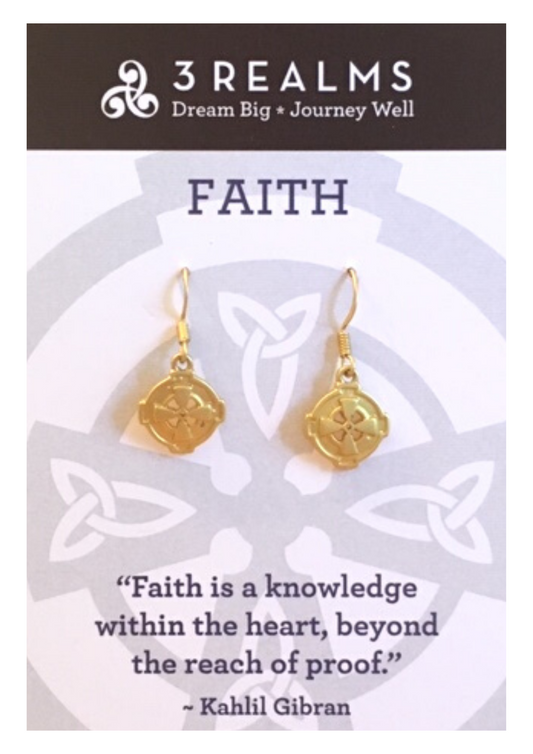 Faith Earring Gold