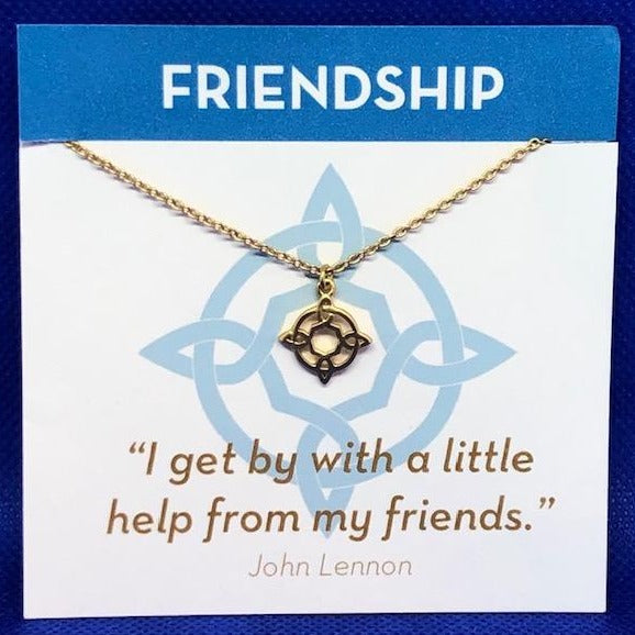 Friendship Necklace Gold Plated