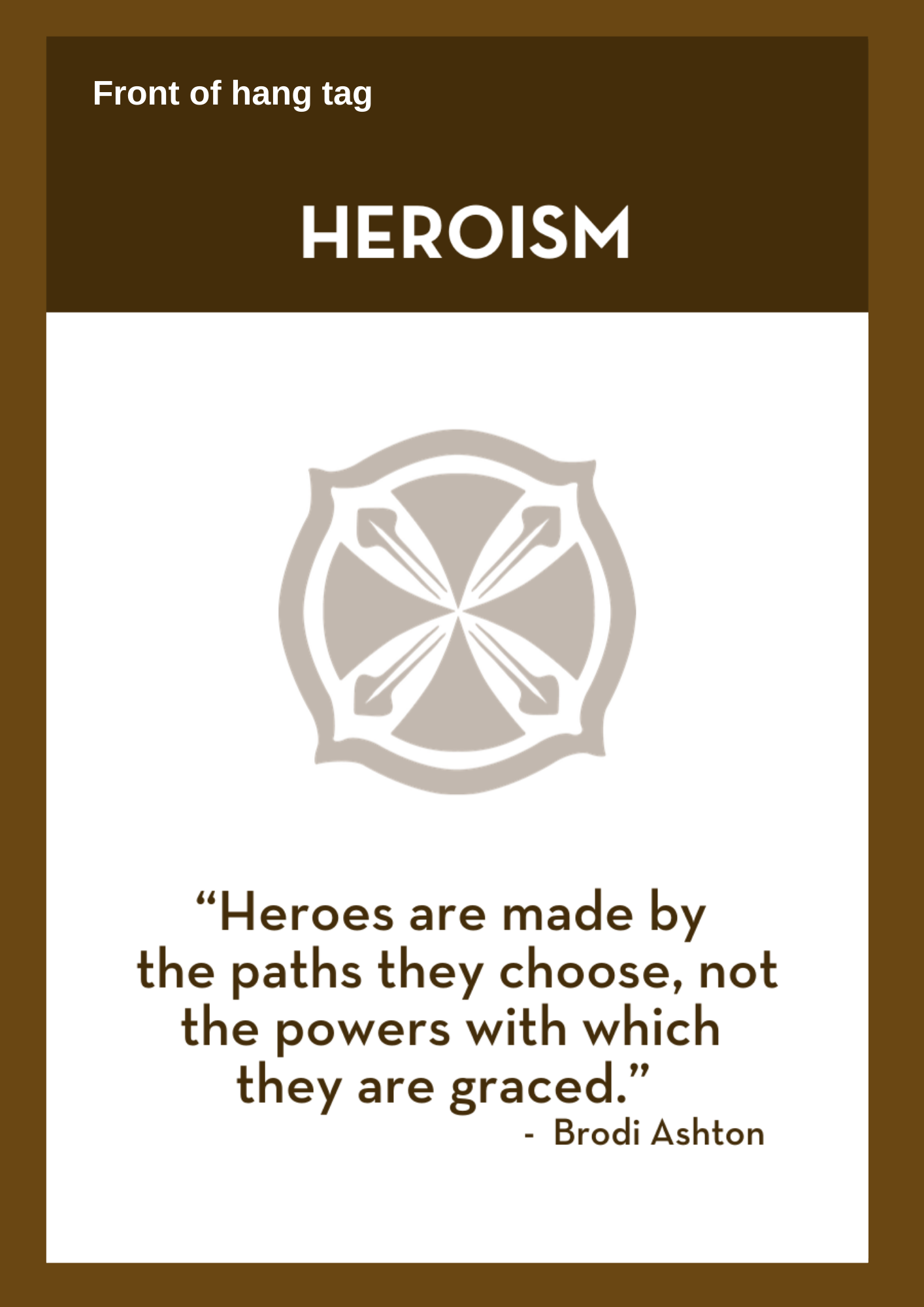 Heroism Unisex T-Shirt