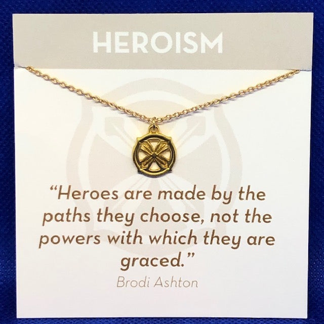 Heroism Necklace Gold Plated