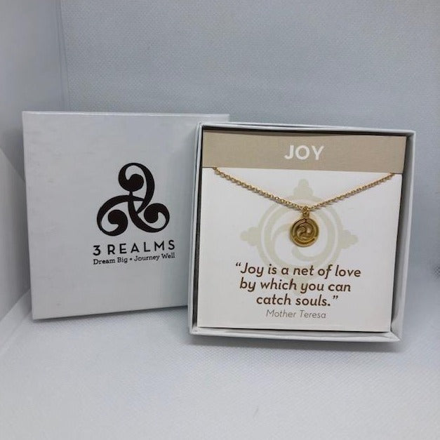 Joy Necklace Gold Plated