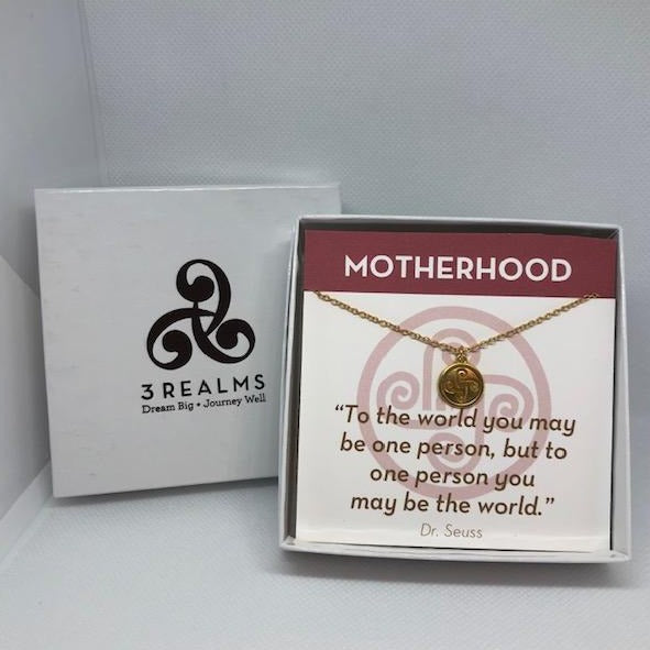 Motherhood Necklace Gold Plated